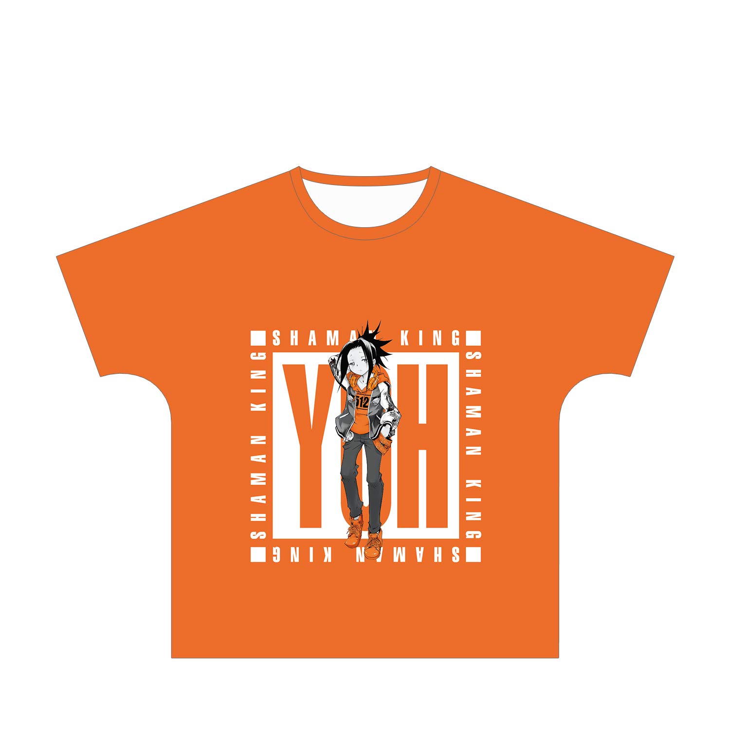 SHAMAN KING シャーマンキング ハオ 書き下ろし Tシャツ Amazon.co.jp: シャーマンキング 描き下ろしイラスト 葉 フル